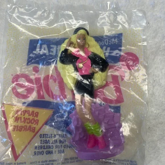 Vintage Mattel 1990’s McDonalds Barbie Happy Meal Kids Toys- Lot Of 5 - Picture 5 of 8